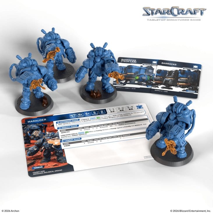 StarCraft TMG Expansion Set Terran: Marauder