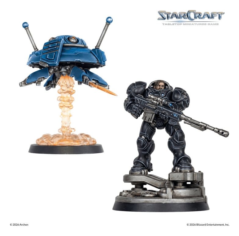 StarCraft TMG Hero Expansion Set Terran: Jim Raynor & Point Defense Drone