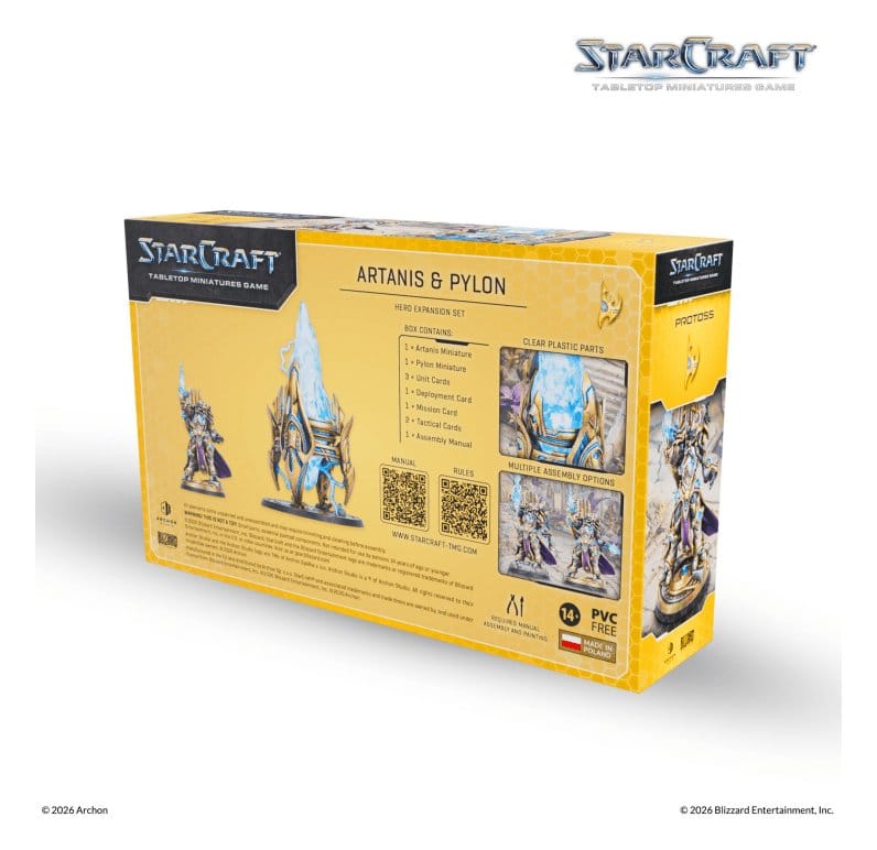 StarCraft TMG Hero Expansion Set Protoss: Artanis & Pylon