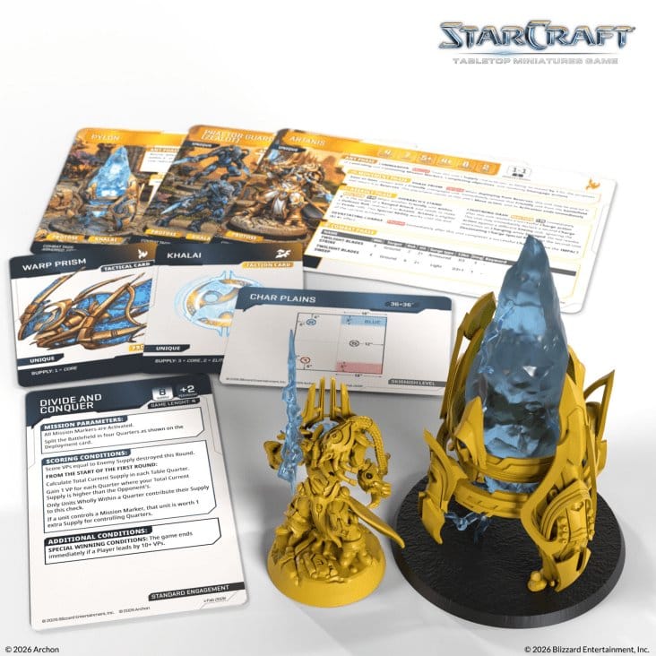 StarCraft TMG Hero Expansion Set Protoss: Artanis & Pylon