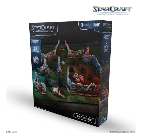 StarCraft TMG Expansion Set Terrain: Lost Temple