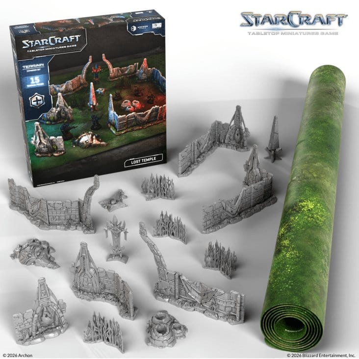 StarCraft TMG Expansion Set Terrain: Lost Temple