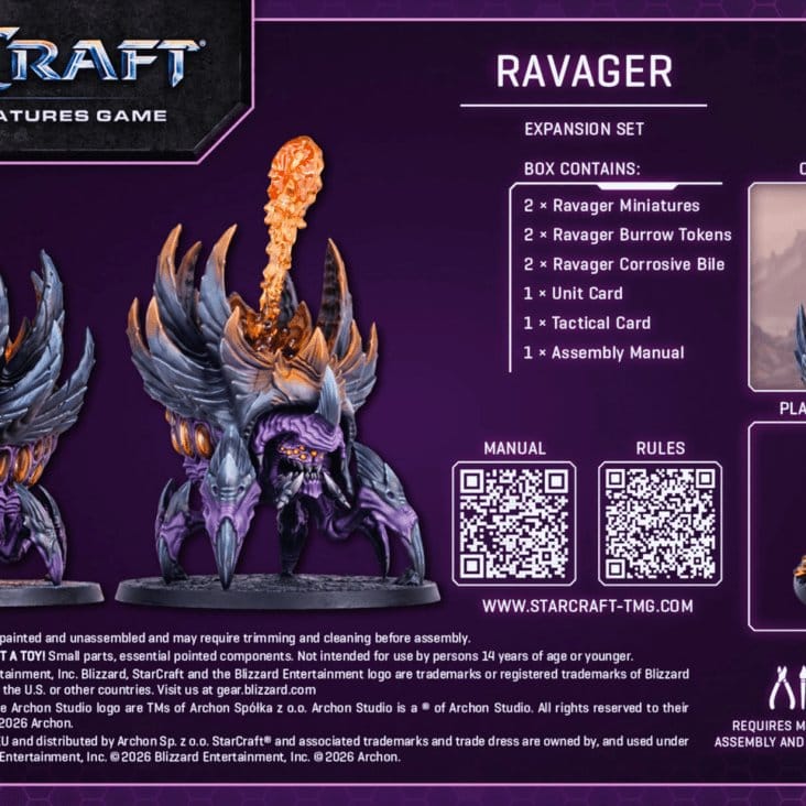 StarCraft TMG Expansion Set Zerg: Ravager