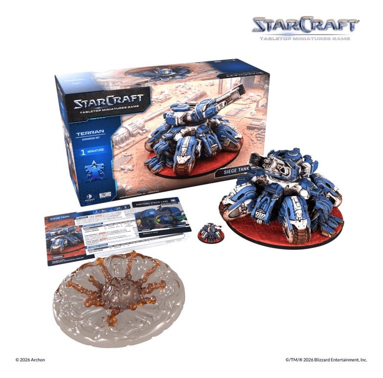 StarCraft TMG Expansion Set Terran: Siege Tank