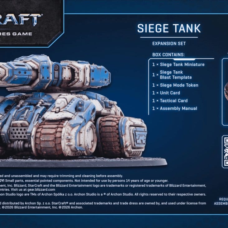 StarCraft TMG Expansion Set Terran: Siege Tank