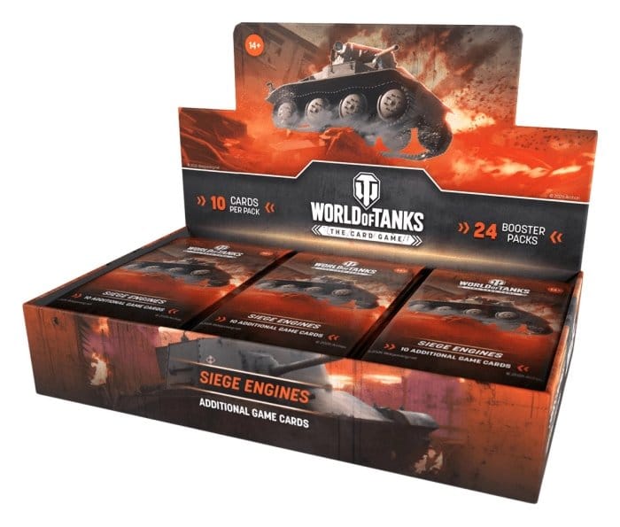 World of Tanks TCG Siege Engines Booster Display (24) *English Version*