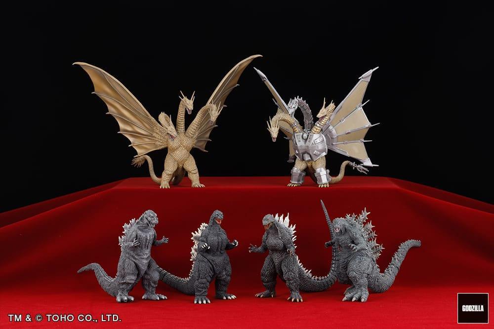 Godzilla Generations Gekizou PVC Statyer 8-9 cm Assortiment Art Spirits