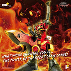 Tengen Toppa Gurren Lagann POSE+METAL series Figur Dai-Gurren 33 cm Art Storm