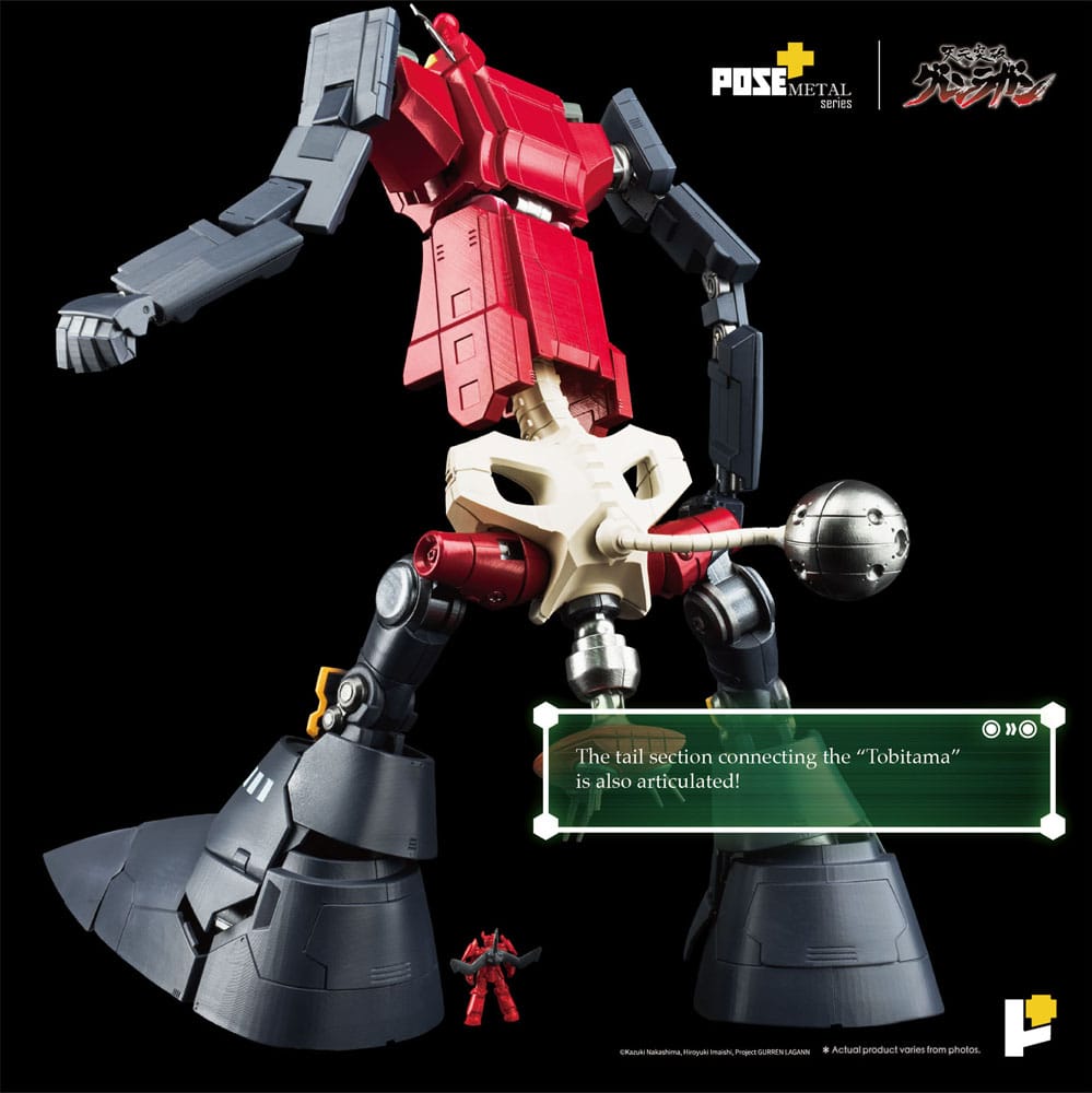 Tengen Toppa Gurren Lagann POSE+METAL series Figur Dai-Gurren 33 cm Art Storm