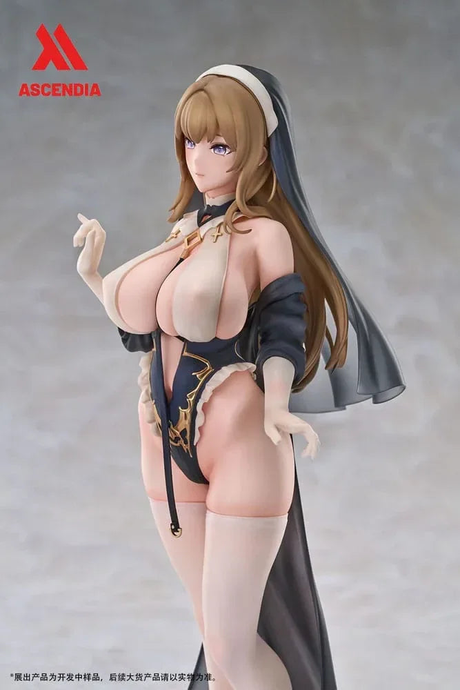 Original Character PU Figur 1/6 Lily Nun Illustration av Chowbie - 26 cm ASCENDIA