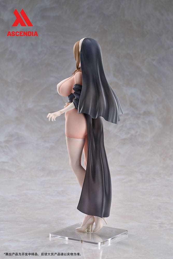 Original Character PU Statues 2-Pack 1/6 Lily Nun & Emily Nurse Illustration by Chowbie 26 cm