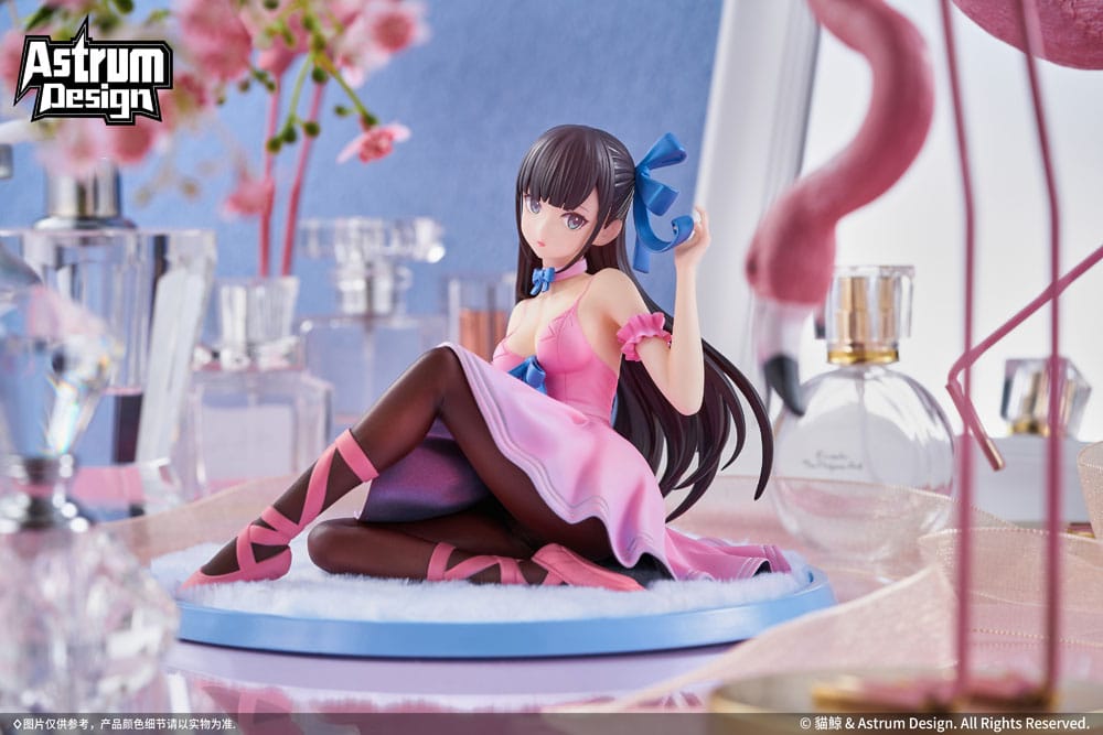 Original Design ART PVC Figur 1/7 Nekojira Flamingo Young Ballerina 12 cm Astrum Design