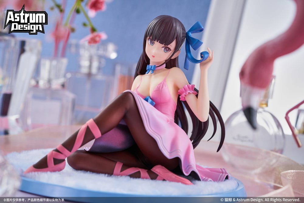 Original Design ART PVC Figur 1/7 Nekojira Flamingo Young Ballerina 12 cm Astrum Design