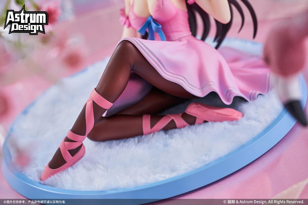 Original Design ART PVC Figur 1/7 Nekojira Flamingo Young Ballerina 12 cm Astrum Design