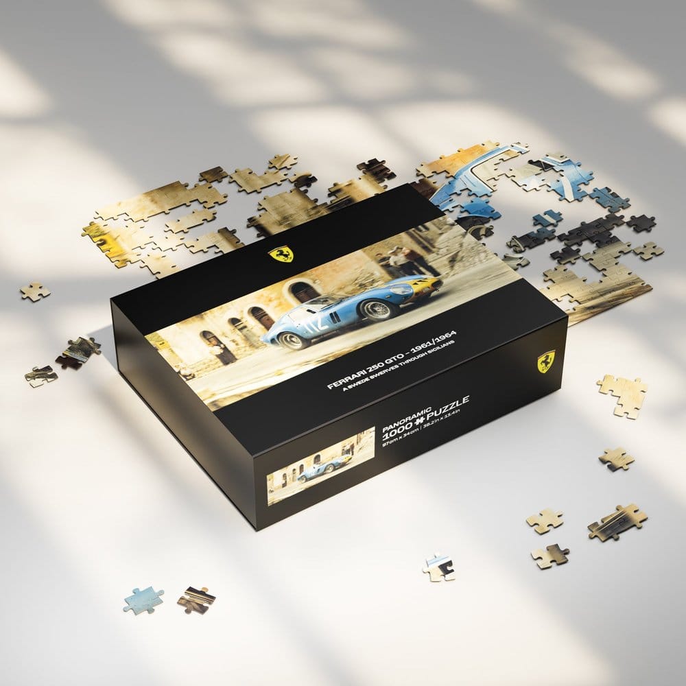 Ferrari 250GTO Premium Puzzle A Swede Swerves Through Sicilians (1000 pieces) 97 x 34 cm