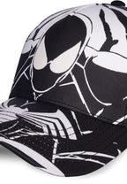 Spider-Man Baseball Svart & Vit All-over-Print Difuzed