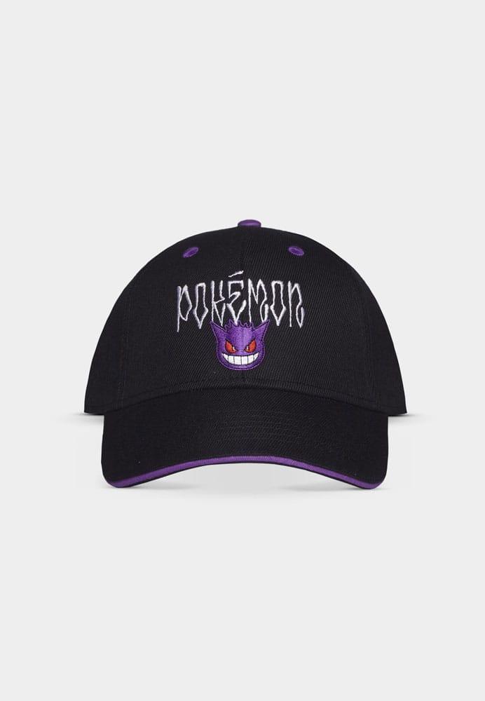 Pokemon Curved Bill Cap Gengar - Högkvalitativ Baseballkeps Difuzed