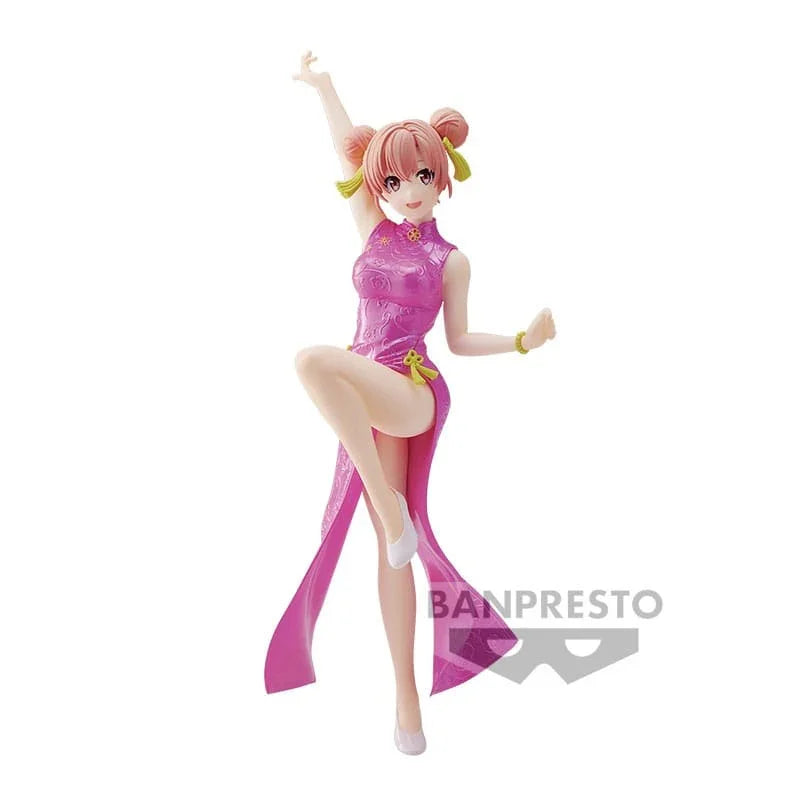 Min Tonåring Romantiska Komedi SNAFU Kyunties PVC Figur Yui Yuigahama 18 cm Banpresto