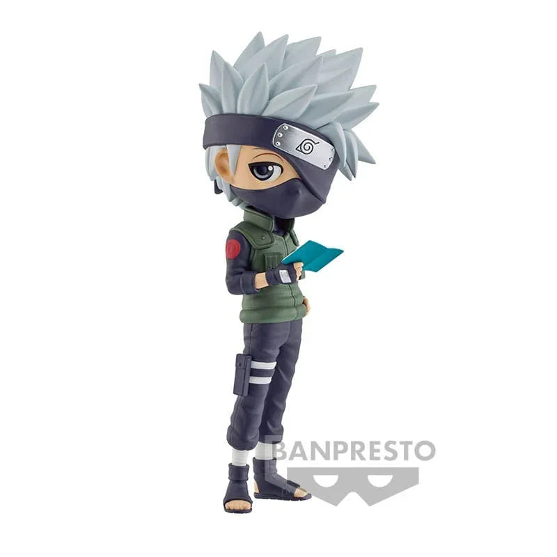 Naruto Shippuden Q Posket PVC Figur Hatake Kakashi (Ver. A) 18 cm Banpresto
