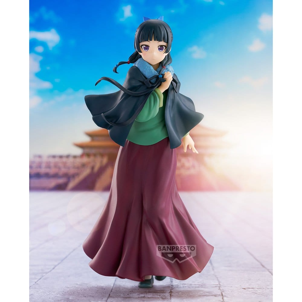 Figur i PVC av Maomao från The Apothecary Diaries (Poncho-version) 20 cm