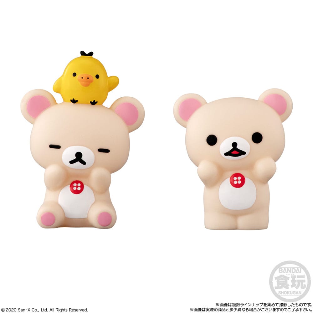 Rilakkuma Vänner Mjuka Figurer 6 cm Våg 4 Display (12) Banpresto
