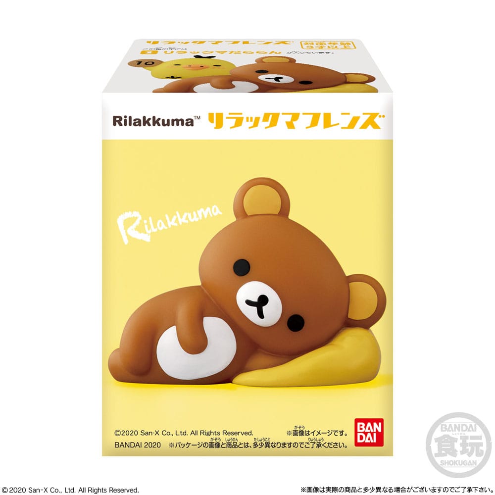 Rilakkuma Vänner Mjuka Figurer 6 cm Våg 4 Display (12) Banpresto
