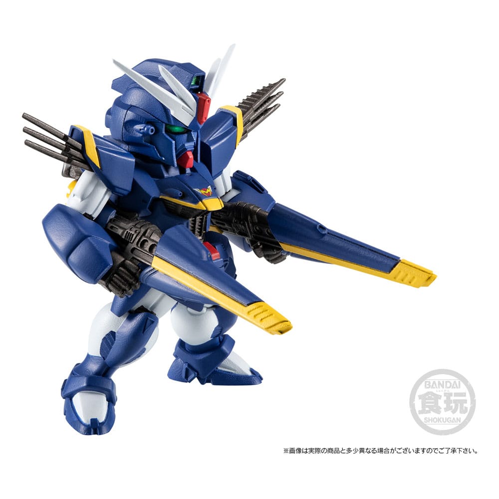 FW Gundam Convergence Core Cross Bone Action Figur Set Steel 7 B Team 6 cm Bandai