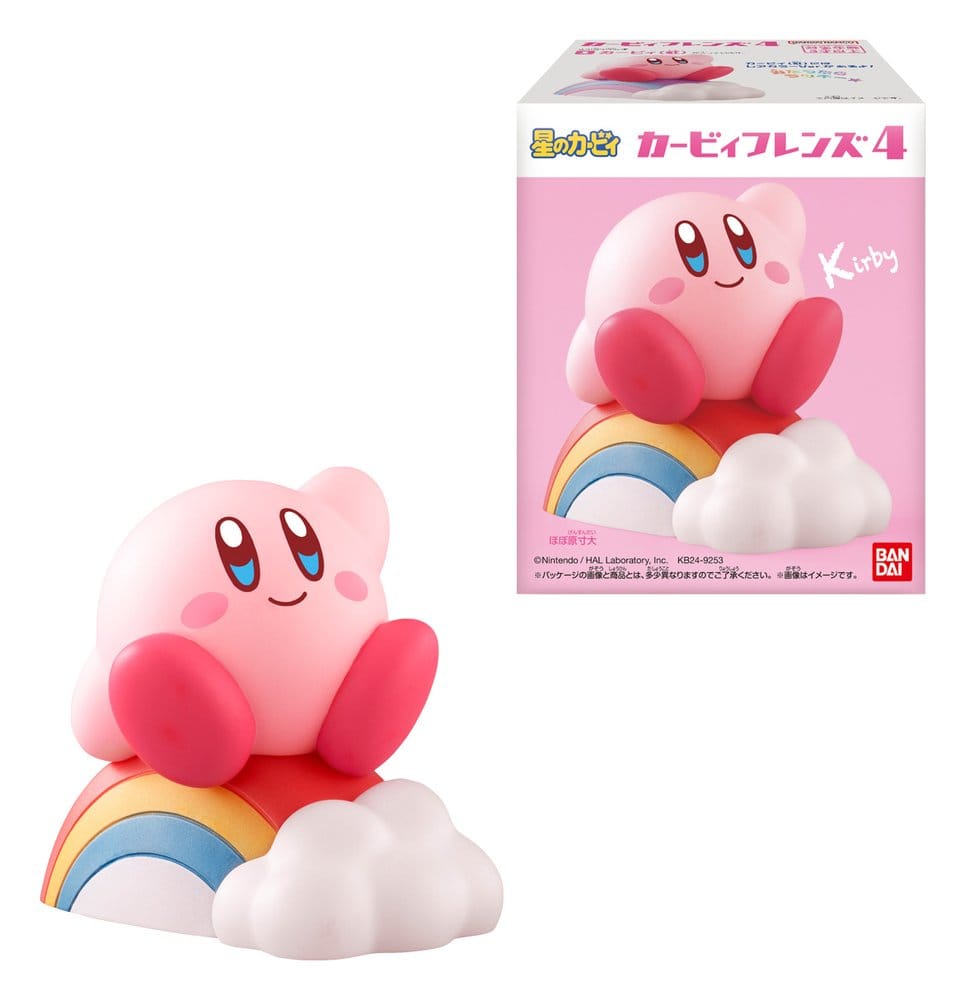 Kirby Friends Mini Figur Wave 4 (Nyutgåva) 7 cm Display (12)