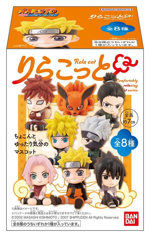 Naruto Relacot Mini Figures Blind Box 7 cm Display (10)