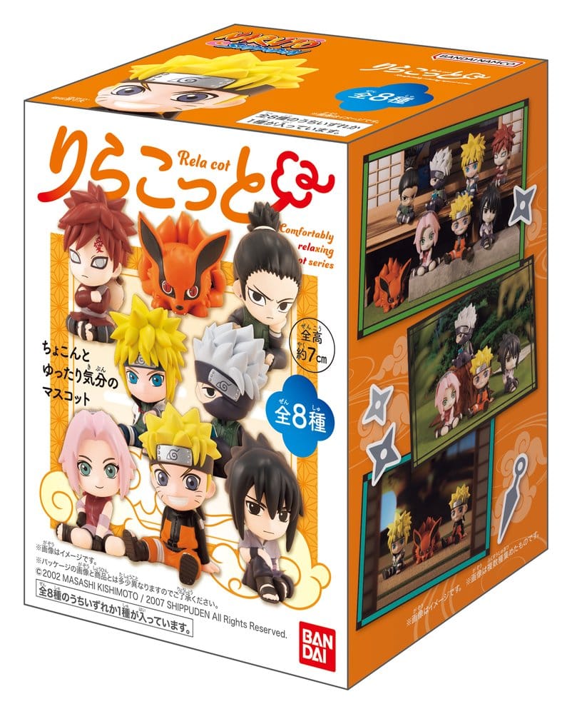 Naruto Relacot Mini Figures Blind Box 7 cm Display (10)