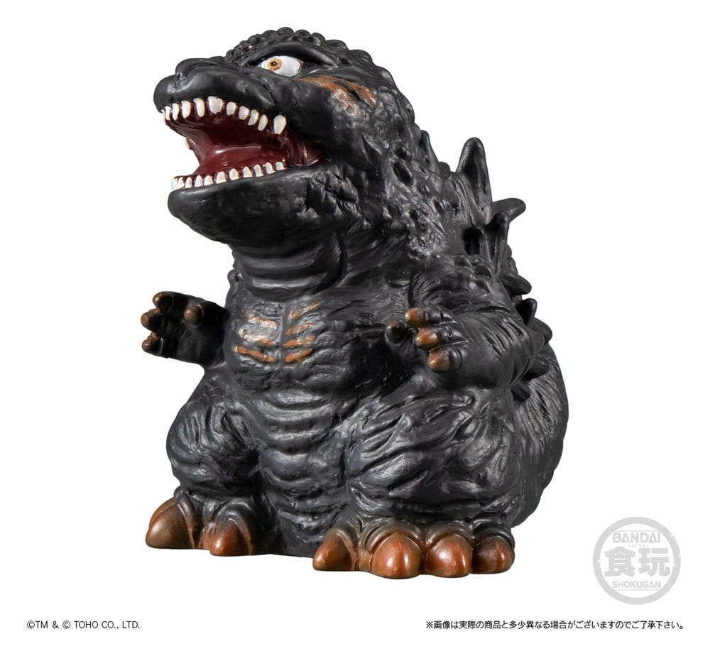 Godzilla Softvinyl Docka (Återutgåva) 8 cm Display (10)