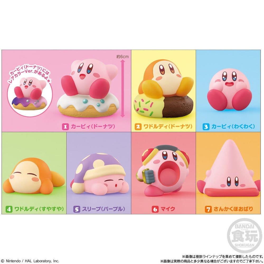 Kirby Friends Mini Figures Wave 5 6 cm Display (12)