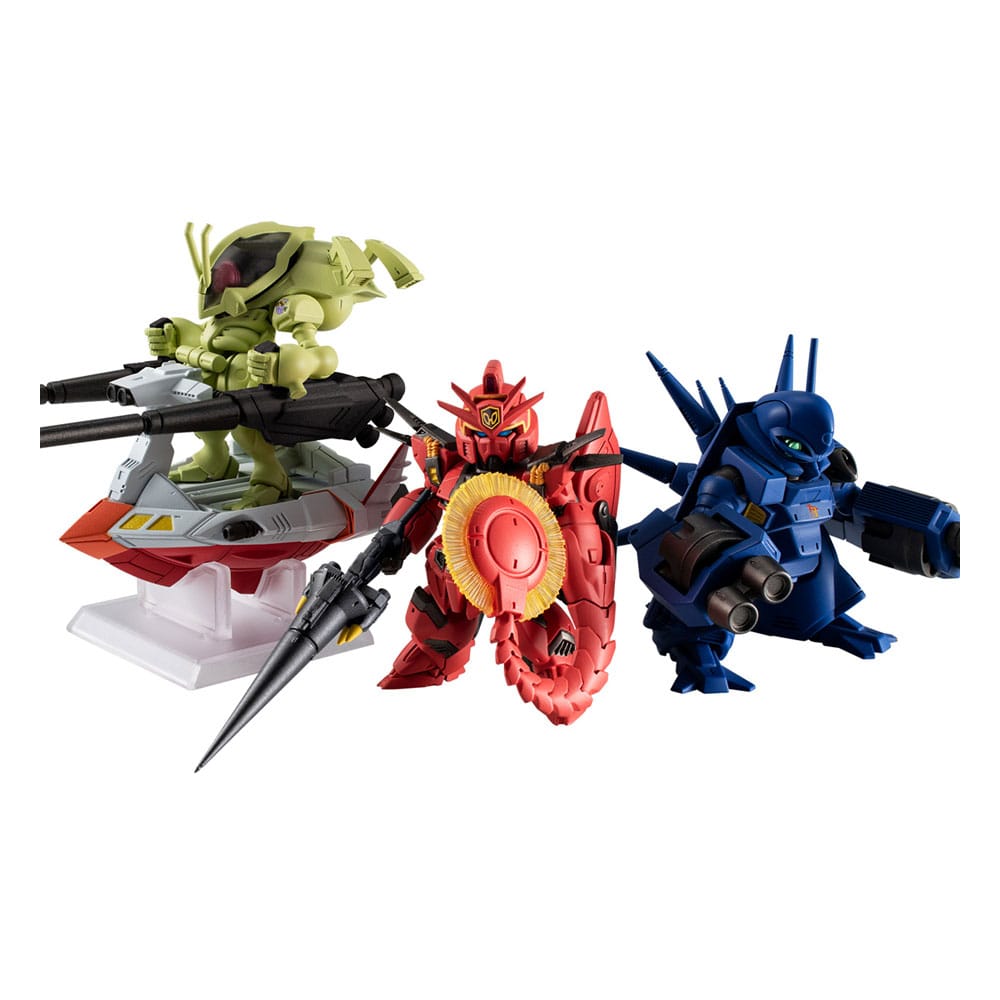 FW Gundam Convergence Core Cross Bone Action Figur Set Steel 7 A Team 6 cm Bandai