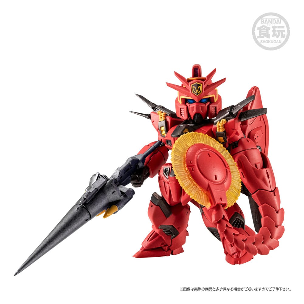 FW Gundam Convergence Core Cross Bone Action Figur Set Steel 7 A Team 6 cm Bandai