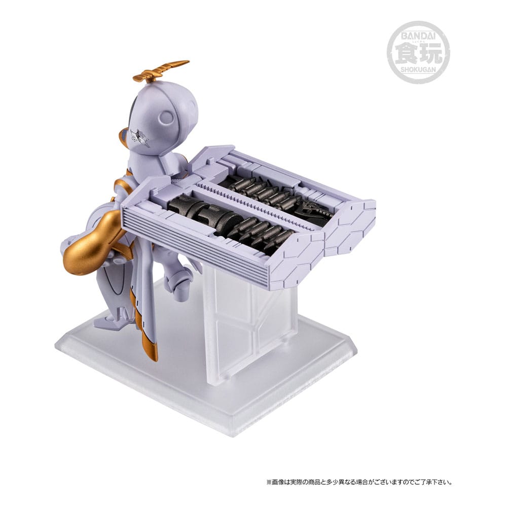 FW Gundam Convergence Core Cross Bone Action Figur Set Steel 7 Angel Diona & Icarus 13 cm Bandai