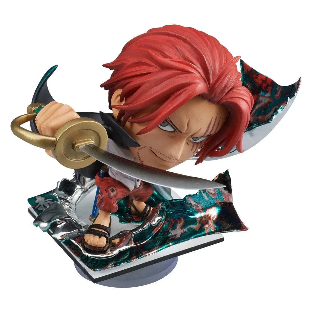 One Piece Niformation Tsukuru PVC Figur Shanks 10 cm Banpresto
