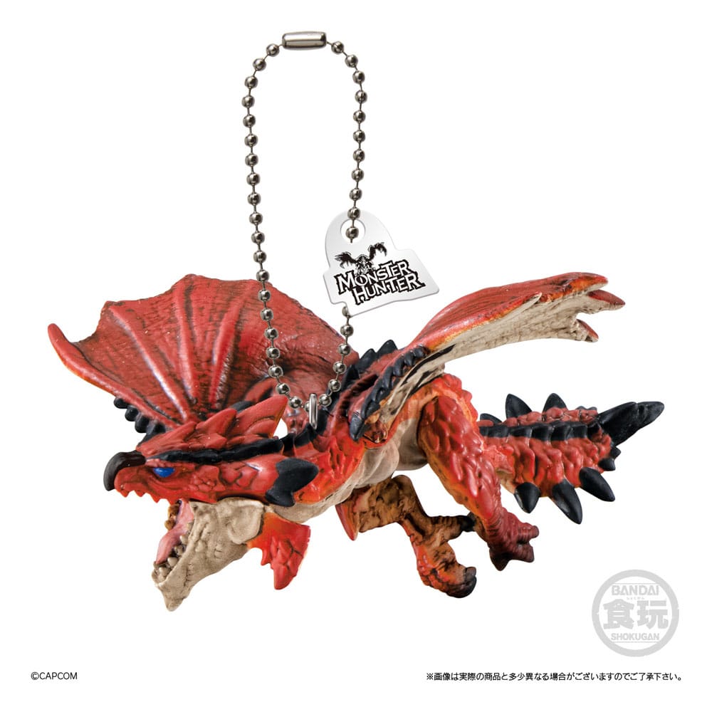 Monster Hunter Nyckelrings Mascot Charm Collection Blind Bag 4 cm Display (10) Bandai