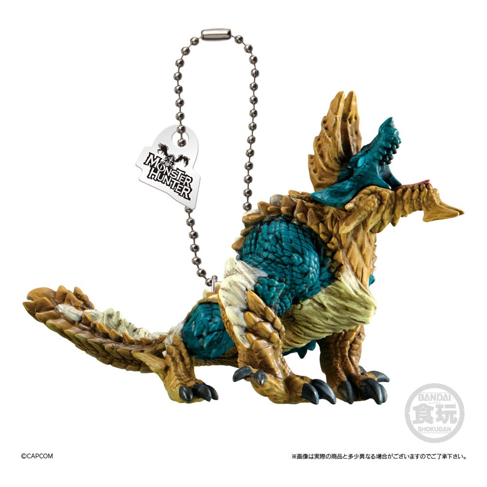 Monster Hunter Nyckelrings Mascot Charm Collection Blind Bag 4 cm Display (10) Bandai