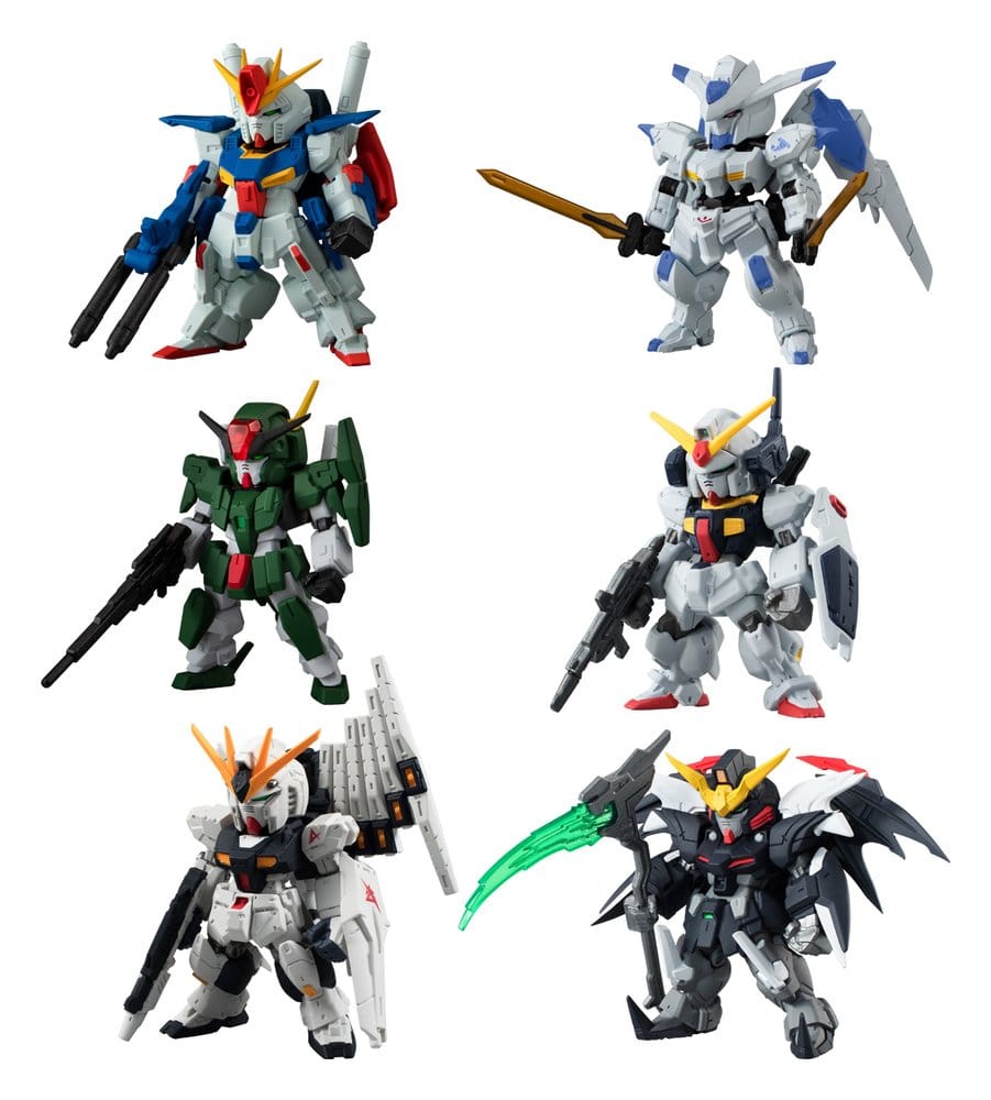 Gundam Converge Mini Figur Våg 30 Display 6 cm (10 stycken)