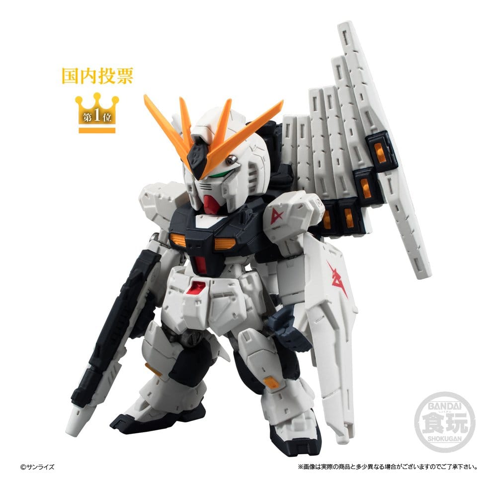 Gundam Converge Mini Figur Våg 30 Display 6 cm (10 stycken)