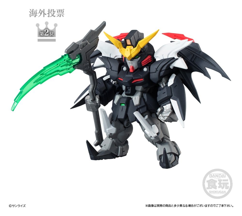 Gundam Converge Mini Figur Våg 30 Display 6 cm (10 stycken)