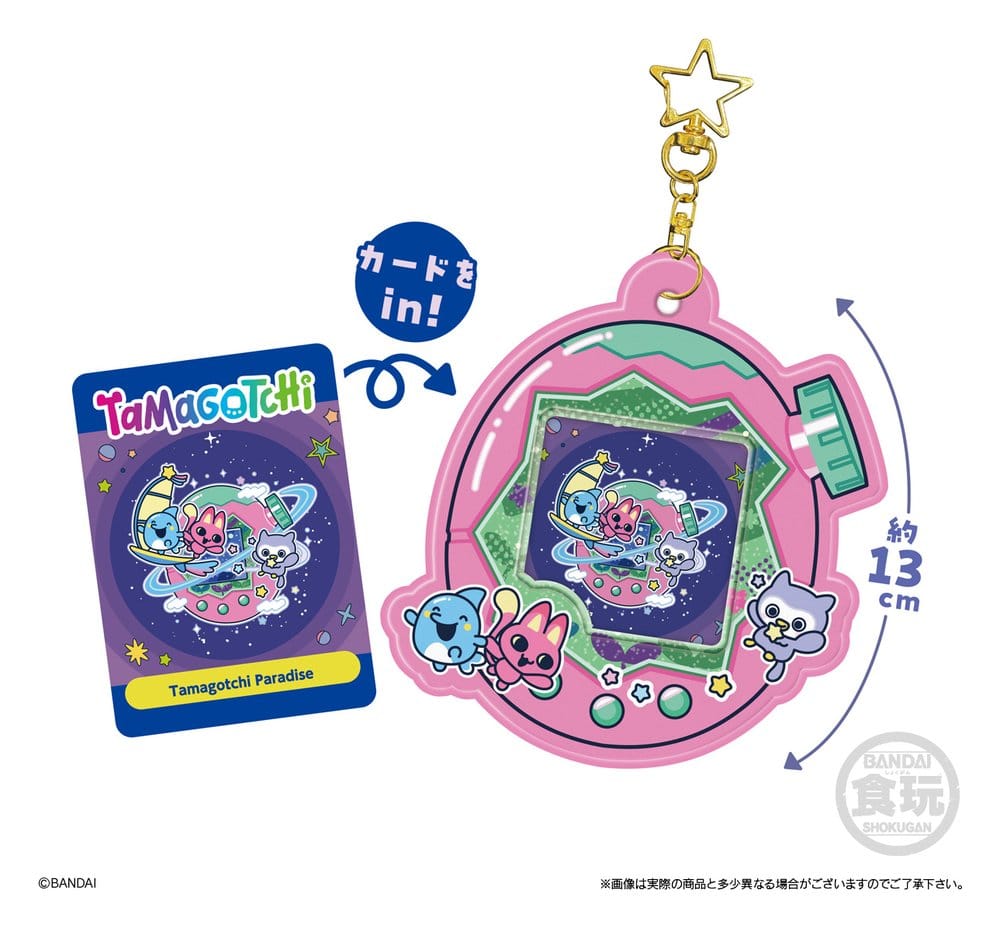 Tamagotchi korthållare Blind Box 13 cm Display (12)