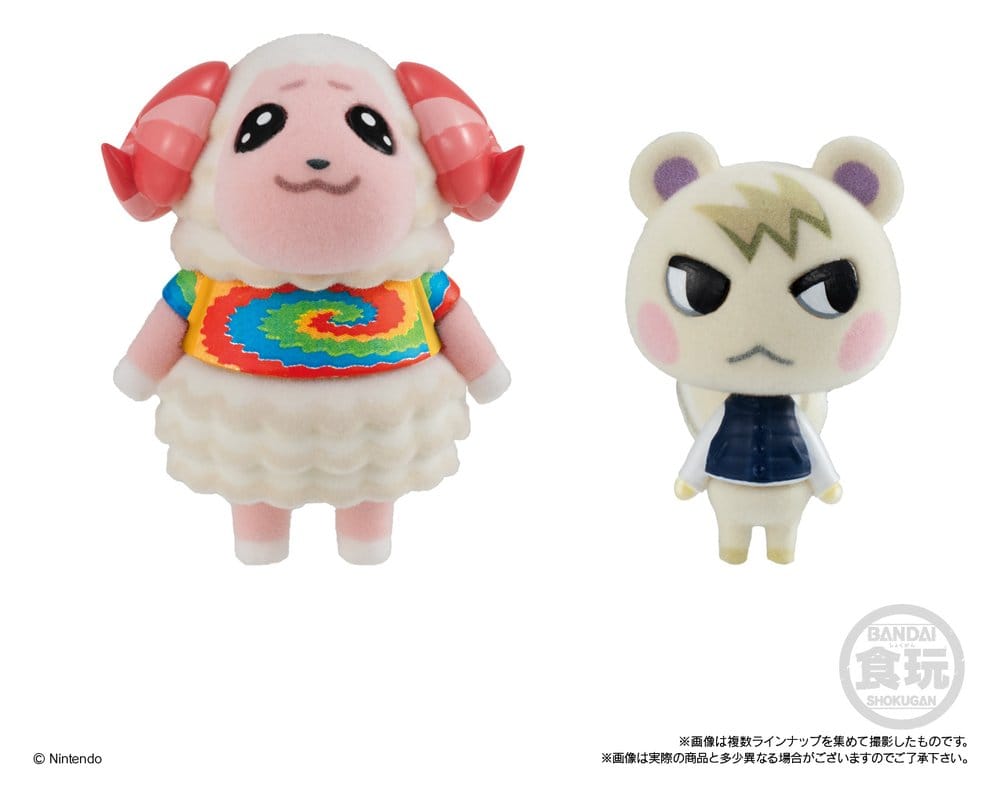Animal Crossing Mini Figuren Set 5 cm Displaybox (10 stycken)