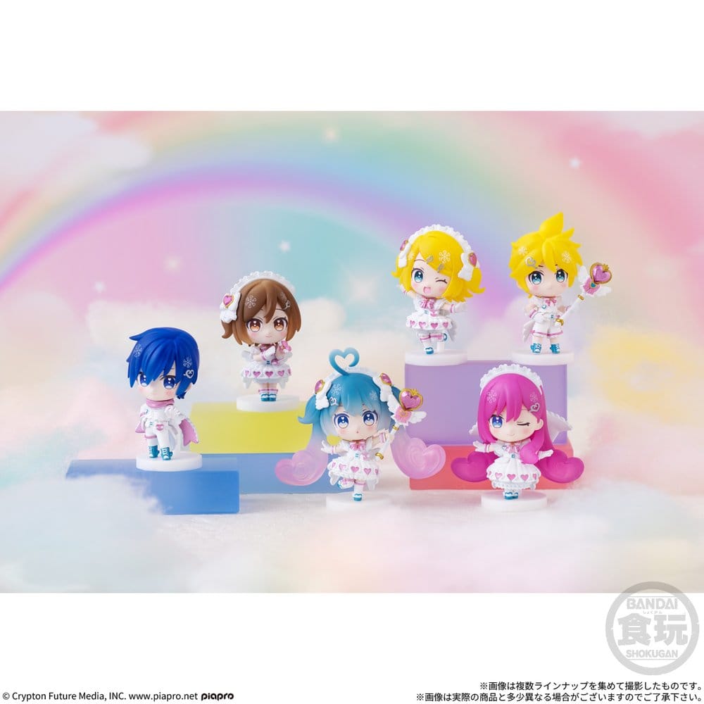 Hatsune Miku Shokugan Box Mini Figures 5 cm Snow Miku 2027 Collection Blind Box Display (8)