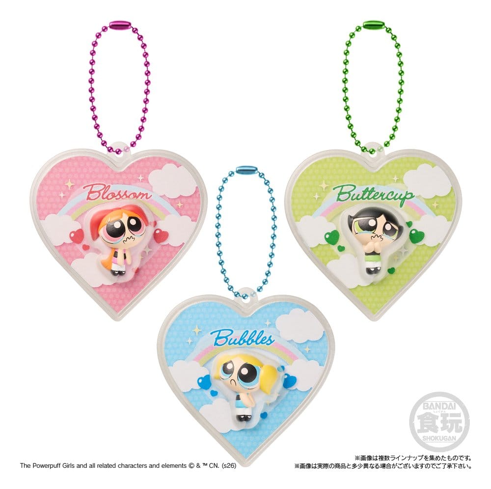 The Powerpuff Girls Shokugan Box Keyrings Blind Box 5 cm Display (12)