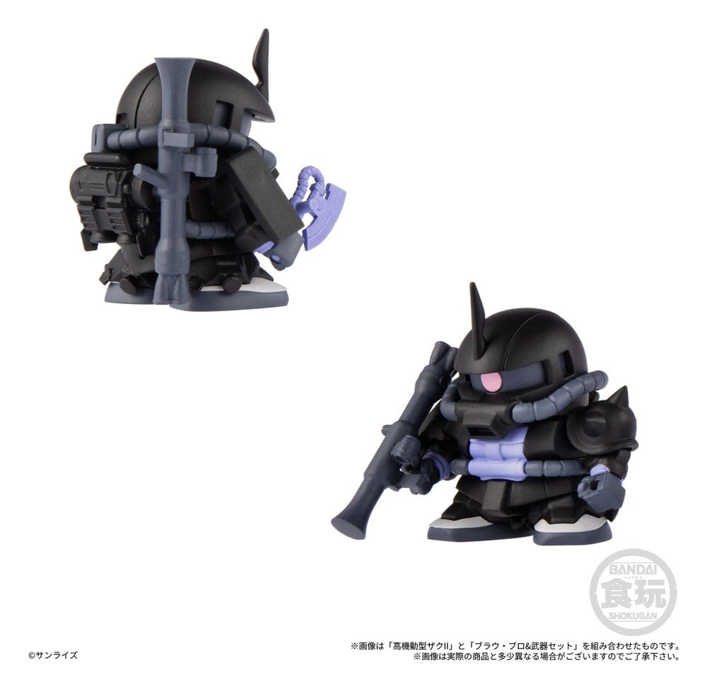 Gundam Shokugan Box Mini Model Kits Wave 4 Blind Box Display (12)
