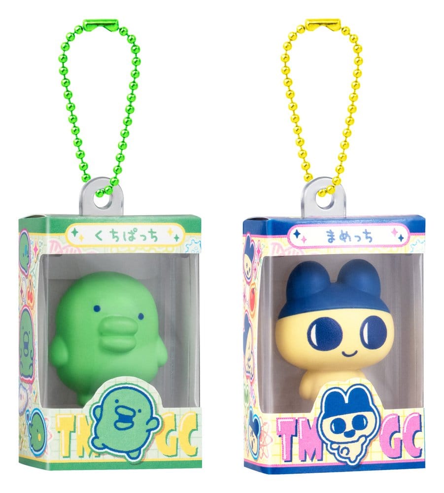 Tamagotchi Shokugan Box Mini-nyckelring Wave 5 Blind Box 4 cm Display (12)