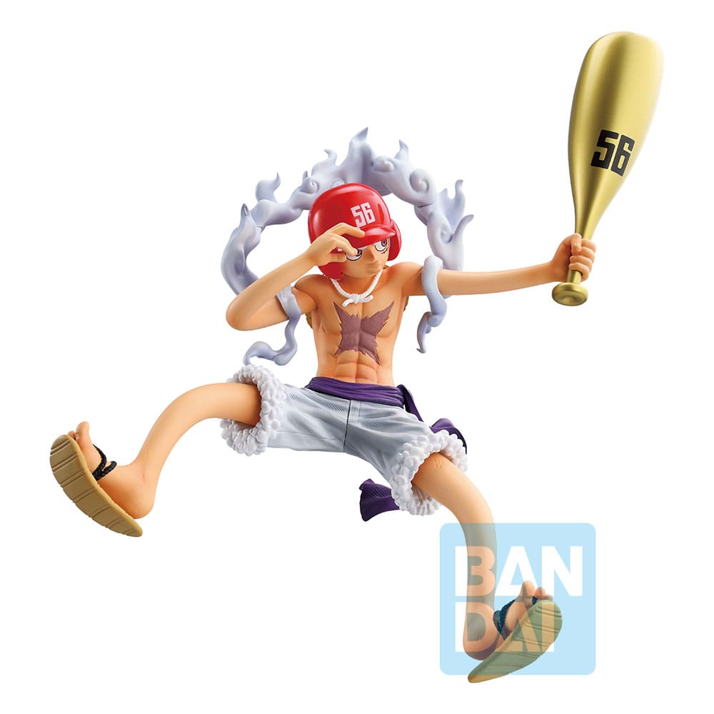 One Piece: The Future of Imagination Ichibansho Masterlise Expiece PVC Figur Monkey D. Luffy Gear 5 Baseball Ver. 20 cm Banpresto