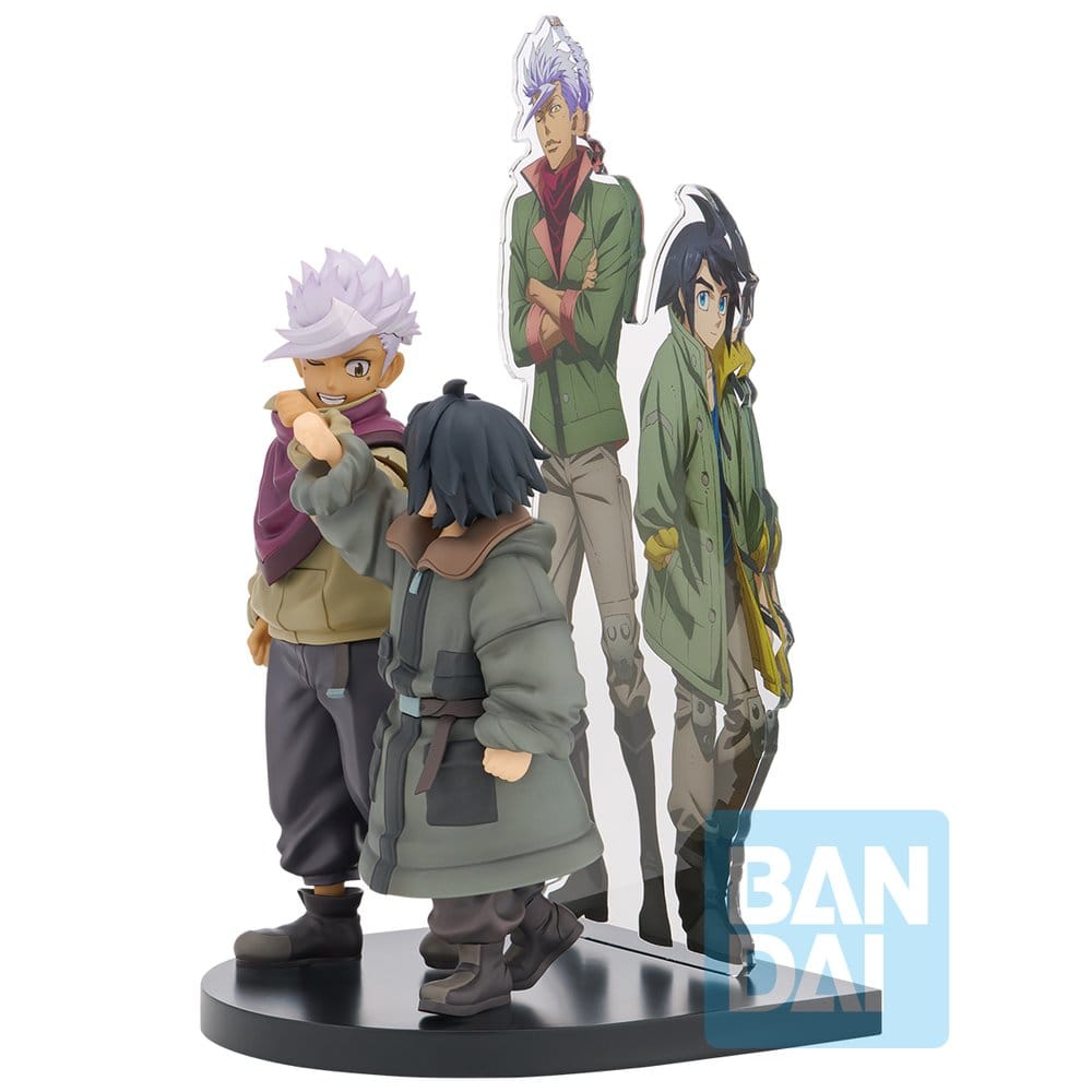 Mobile Suit Gundam: Iron-Blooded Orphans Ichibansho PVC Figur Mikazuki & Orga 18 cm