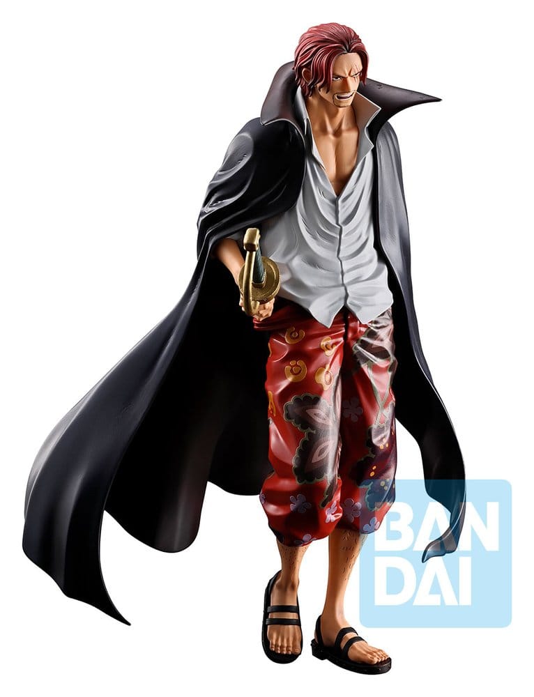 One Piece Ichibansho Masterlise Expiece PVC Figur Shanks (Red Hair Pirates) 21 cm